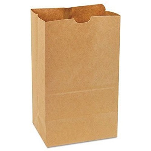 KRAFT 20 # SHORT GROCERY PAPER BAG 500 - Closeout Korner