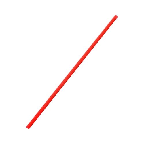 RED 5.25" PLASTIC BAR STRAW 10 BOX/1000 - Closeout Korner