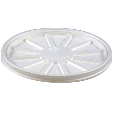 MX FOAM LID VENTED WHITE 1000 - Closeout Korner